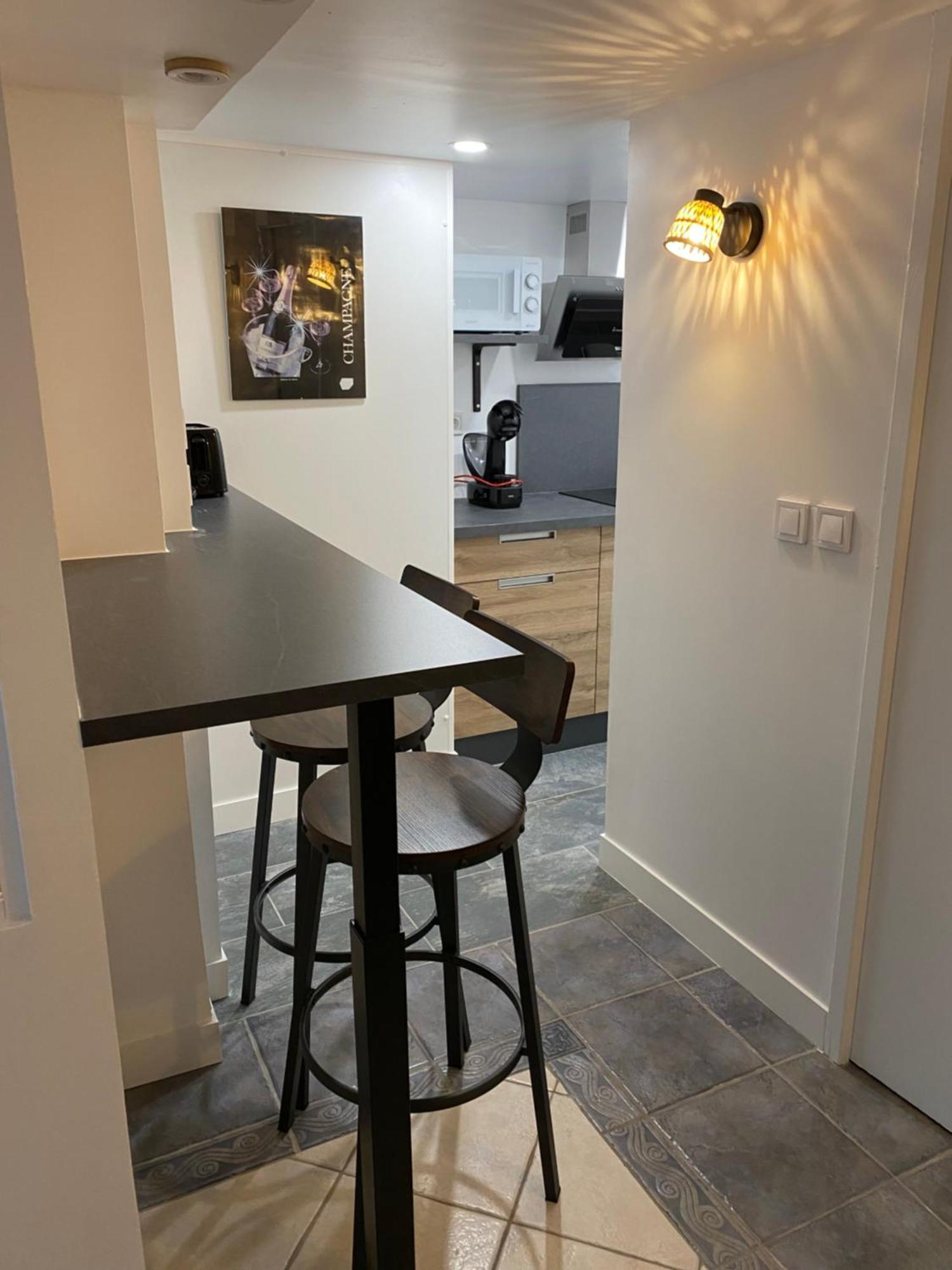 Appart Studio Rdc De Maison Avec Exterieur Proche Reims Tinqueux Eksteriør bilde